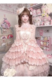 Treasure Box Rabbit and Sakura Blouse and JSK(2nd Reservation/Full Payment Without Shipping)
